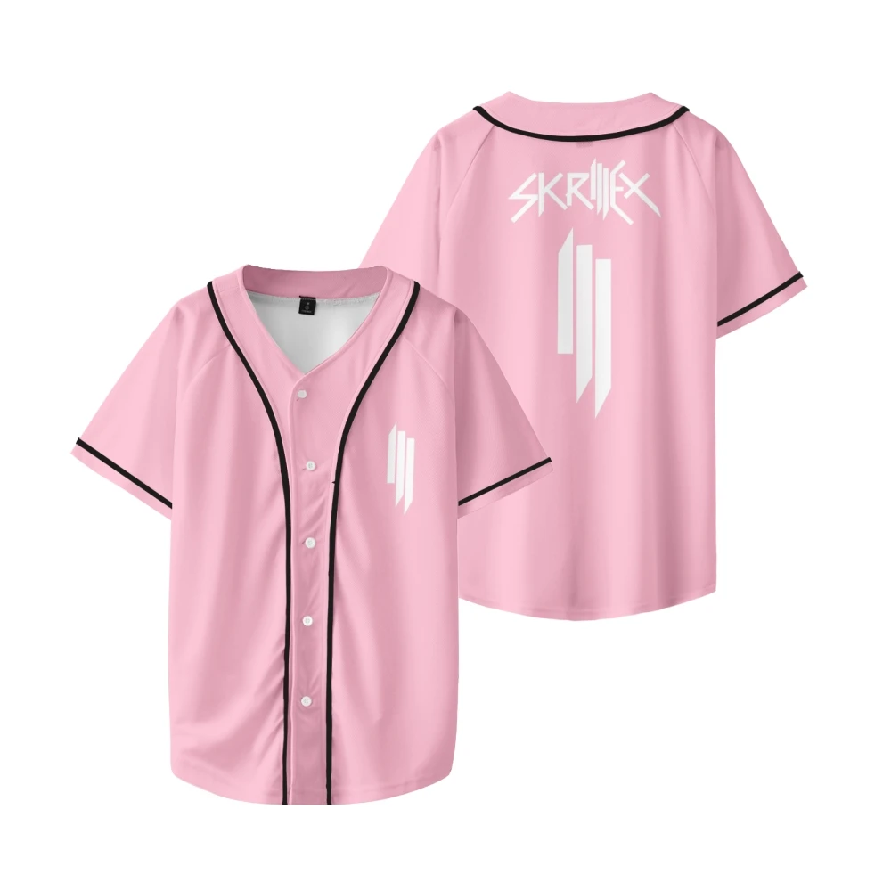 Skrillex Logo Jersey ‎Skrillex 2025 tour Baseball Jacket Shirts V