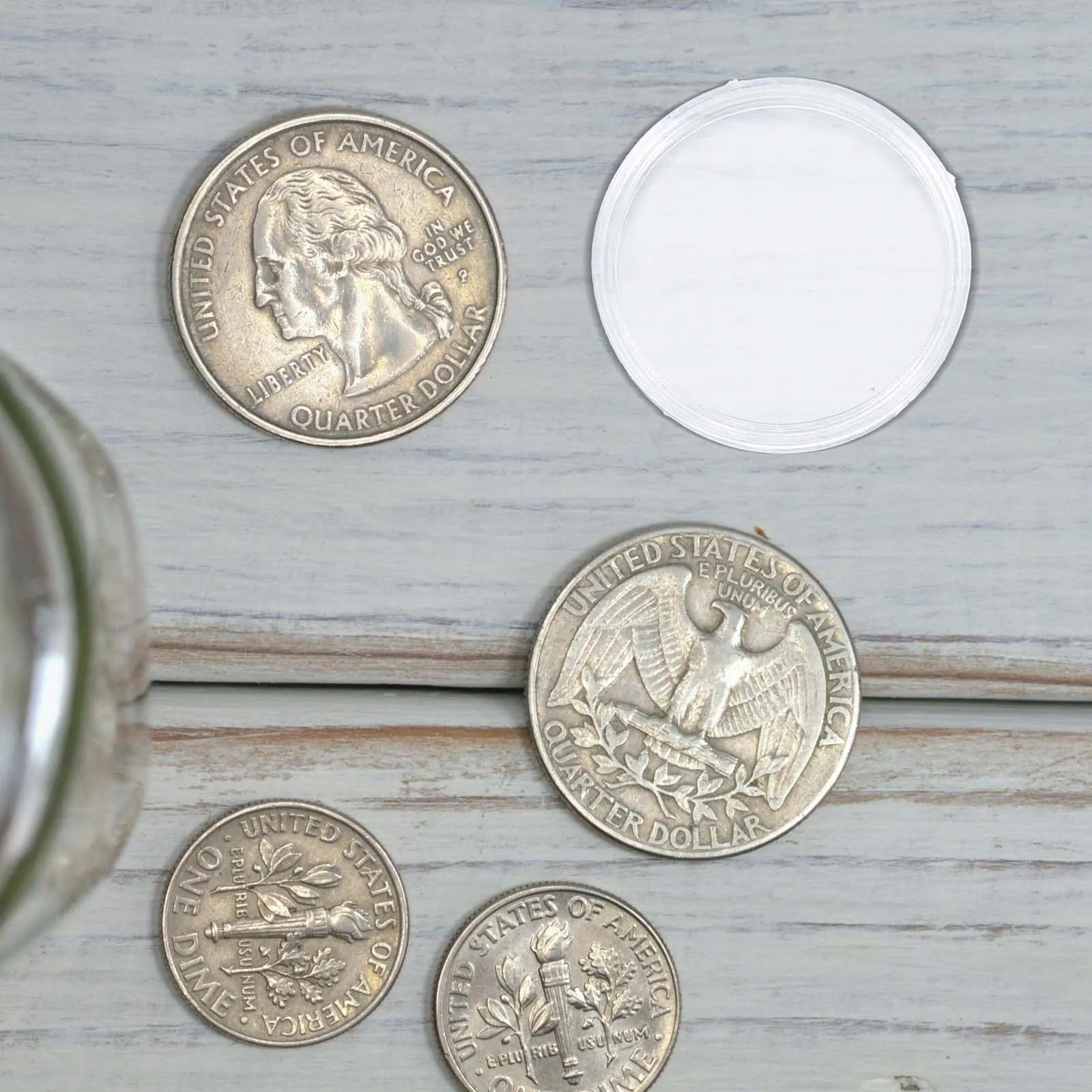 100Pcs 28Mm 프리미엄 투명 동전 보호 상자 꼭 맞는 안전한 보관 상자 상품, 비즈니스 선물, 광고 프로모션에 이상적