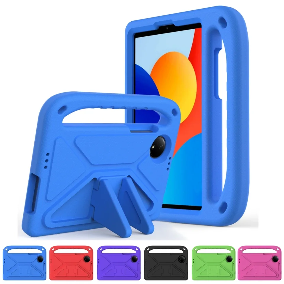 Custodia Antiurto Per Bambini Per Xiaomi Redmi Pad 2 11'' 2025 – In EVA, Con Tracolla E Cavalletto - 4
