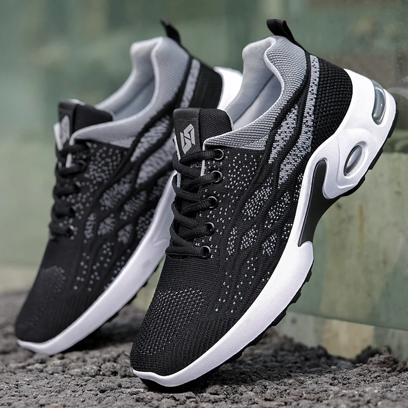 Men's breathable summer sports shoes, casual and comfortable outdoor walking shoes, sports running shoes, durable