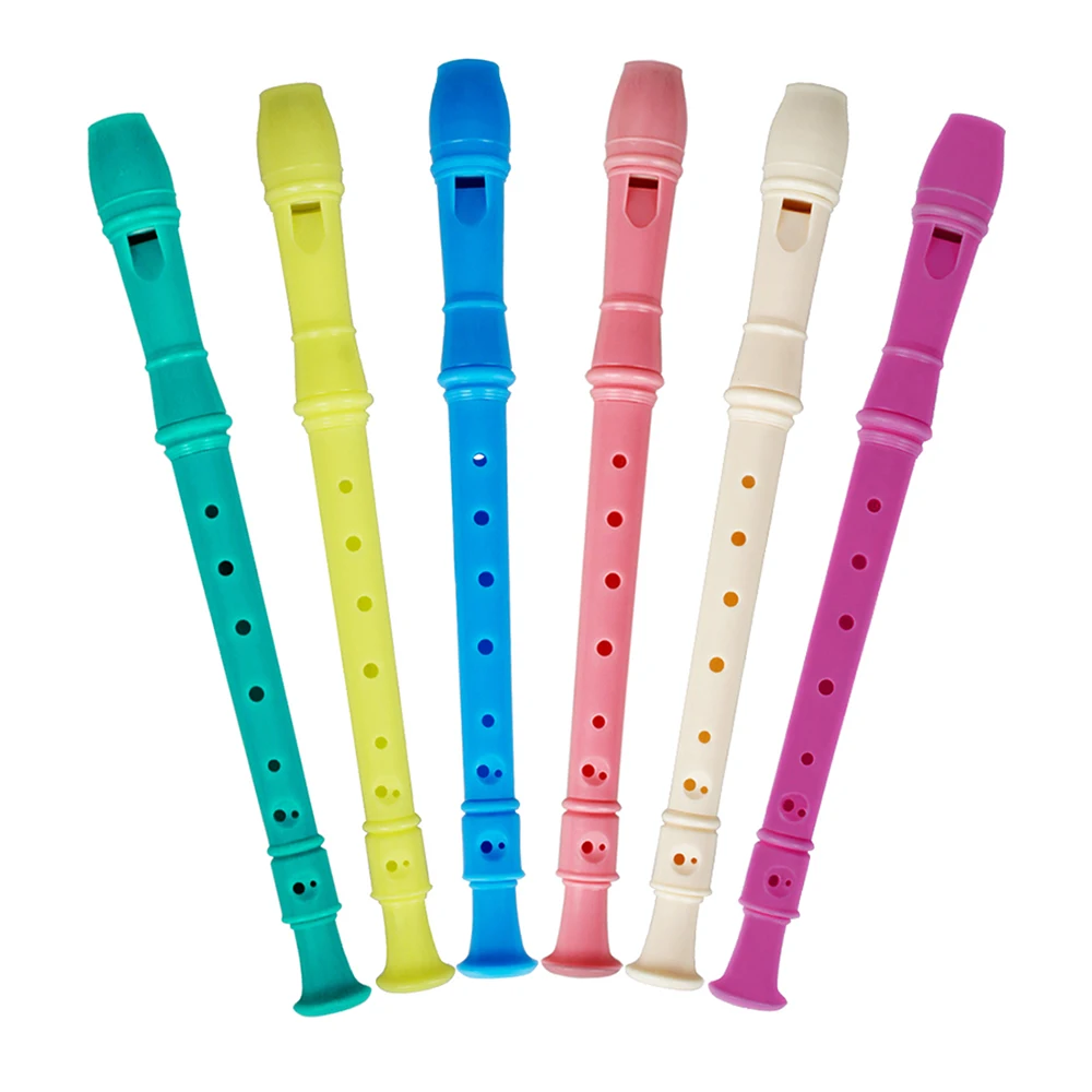Wooden Vertical Flute 8-Hole Flute Set for Beginners Professional Practice Recorders Children's Gift