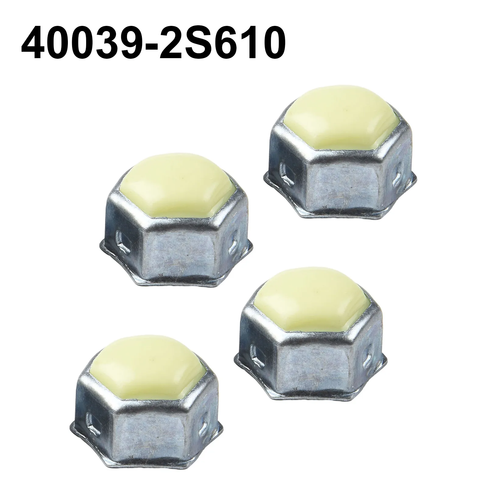 

Durable Car Accessories Steering Stop Nut Plug-and-play 4pcs For Nissan Navara D22 Metal For Nissan Navara D22 98-06