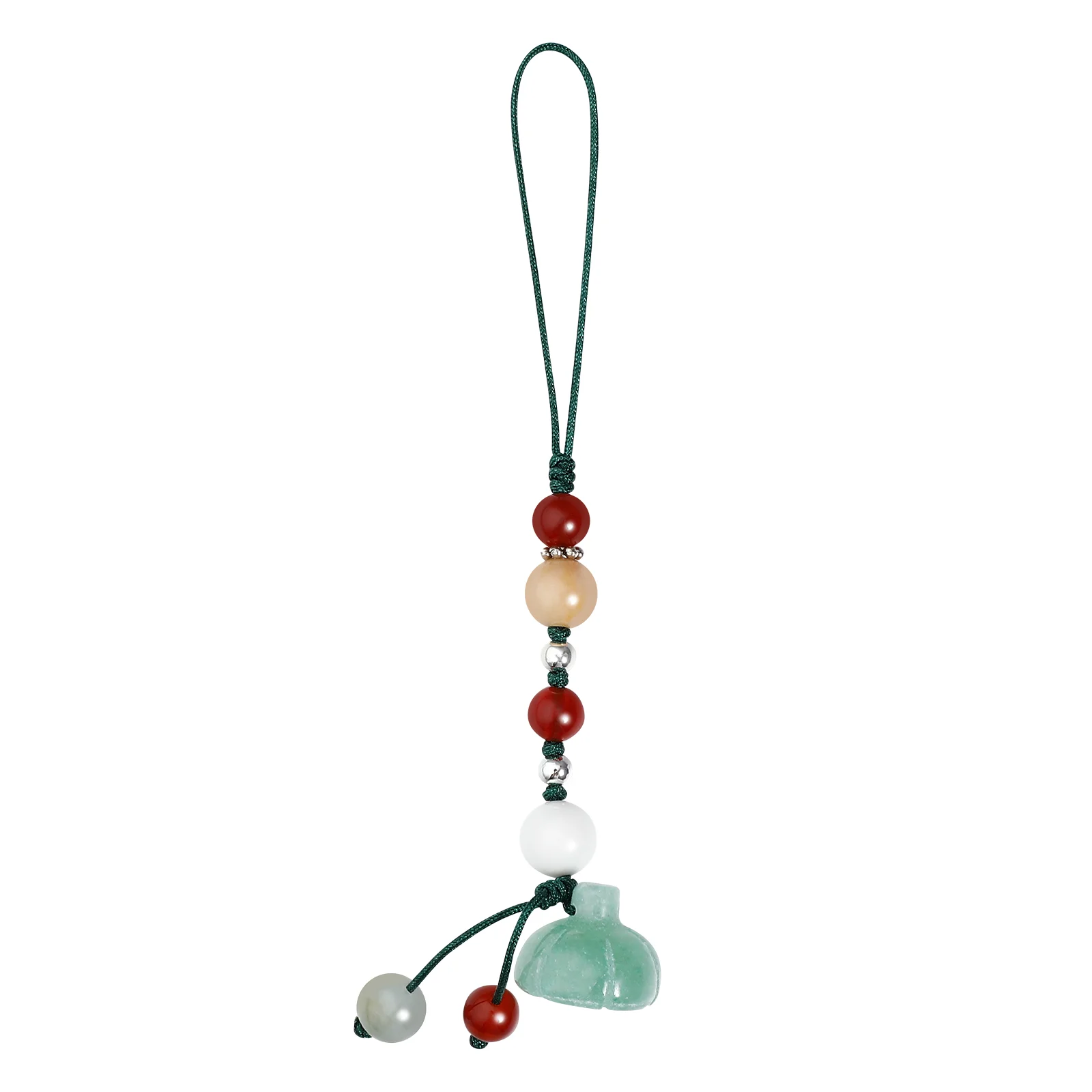 

1pc Decorative Phone Charm Keychain Backpack Hanging Pendant Mobile Phone Strap Jade Ornament