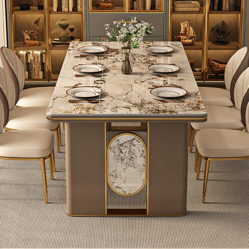 Organizer Luxury Dining Table Unique Nordic Restaurant Kitchen Dining 3