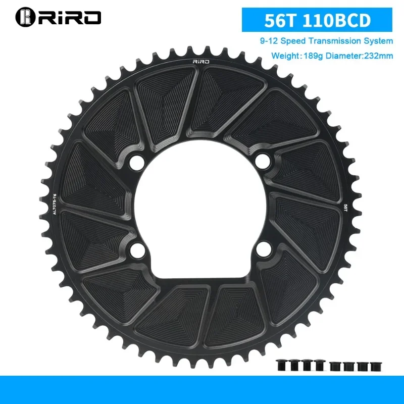 Bike Chainring 110BCD 46T 48T 50T 52T 54T 56T 58T Sprocket Road Bicycle Chainwhe