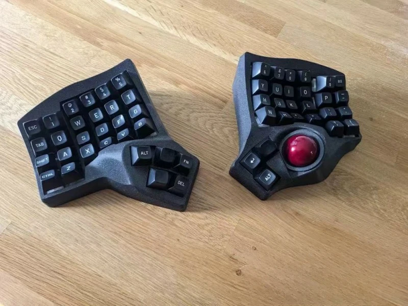 Charybdis-ミニキーボード分割キット,有線シングルモード,RGB軸,legboy