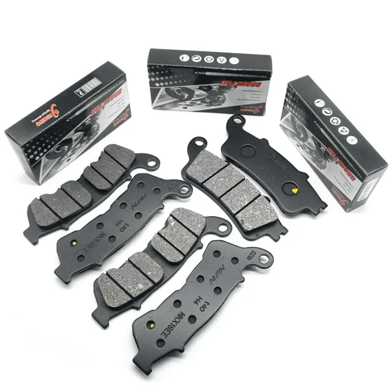 Для HONDA CTX1300 2014 2015 2016 2017 2018 CTX 1300 CTX1300A Deluxe ST1300 2008-2018 мотоциклетные передние и задние тормозные дисковые колодки в комплекте