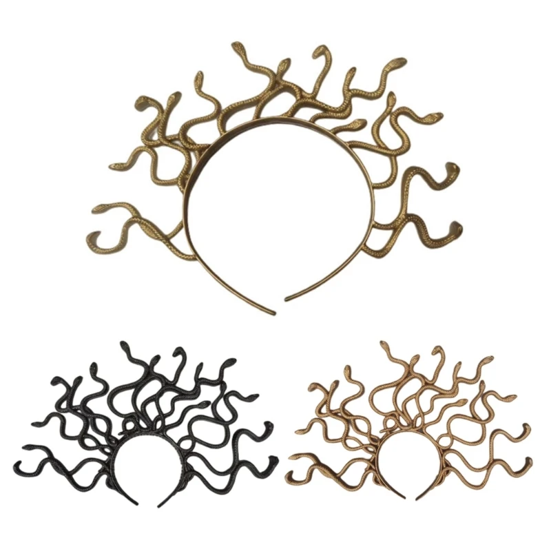 

Ободок Medusa костюм змейки, головной убор Medusa, головной убор, головной убор для карнавала, Марди Гра, маскарада Вечерние