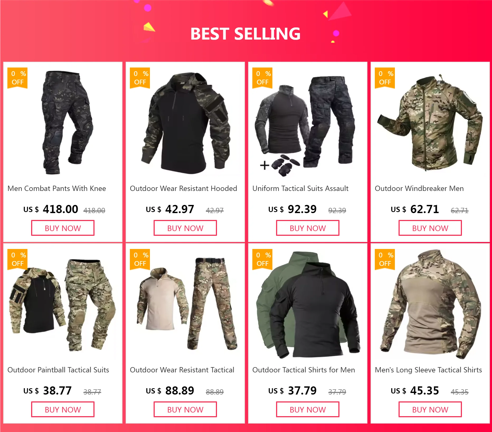 Description Picture 3 of itemMen Outdoor Sport Hiking T-Shirts Combat Softair Military Multicam Camouflage Hunting Climbing Camping Shirt Tactical Clothing