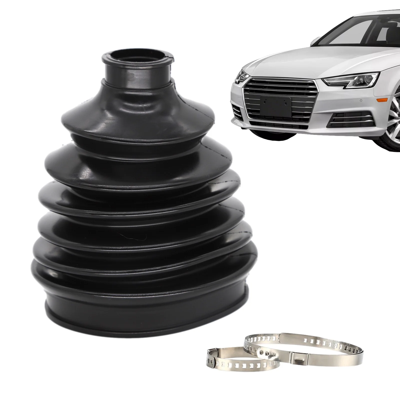 CV Boots Universal CV Boot Kit CV Joint Clamps Band High Quality Rubber Boot Constant-velocity Dust Cover Automobiles Accessories