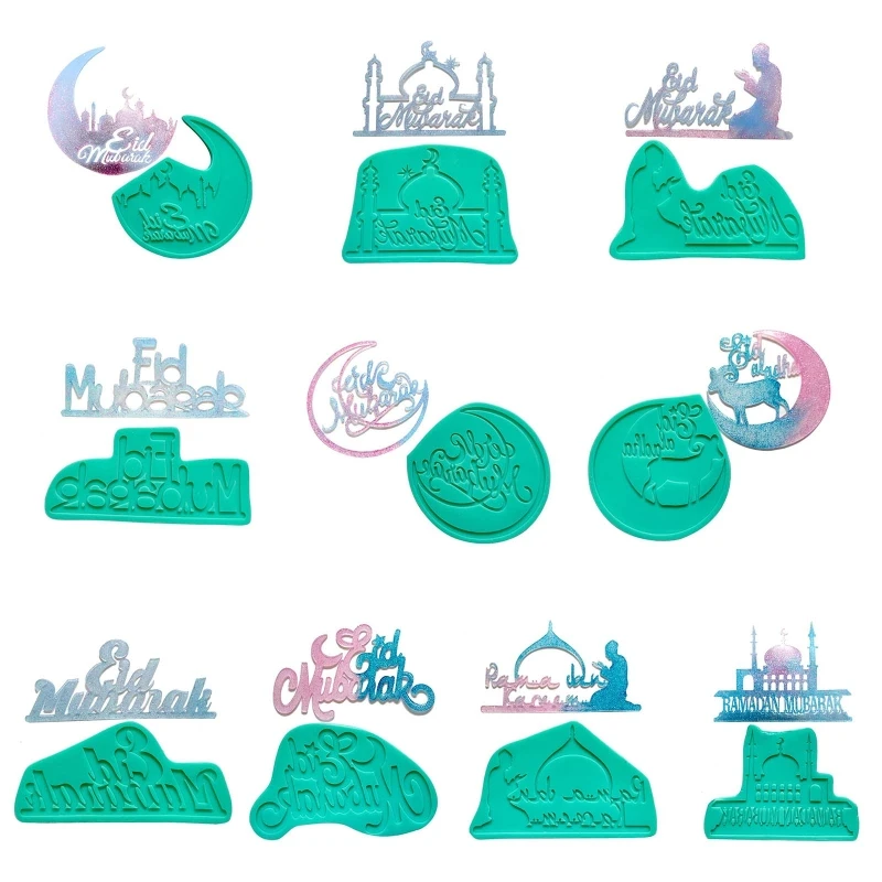 

Рамадан стиль DIY форма для помадки формы для конфет желе формы для шоколада силиконовый материал идеальные подарки для выпечки