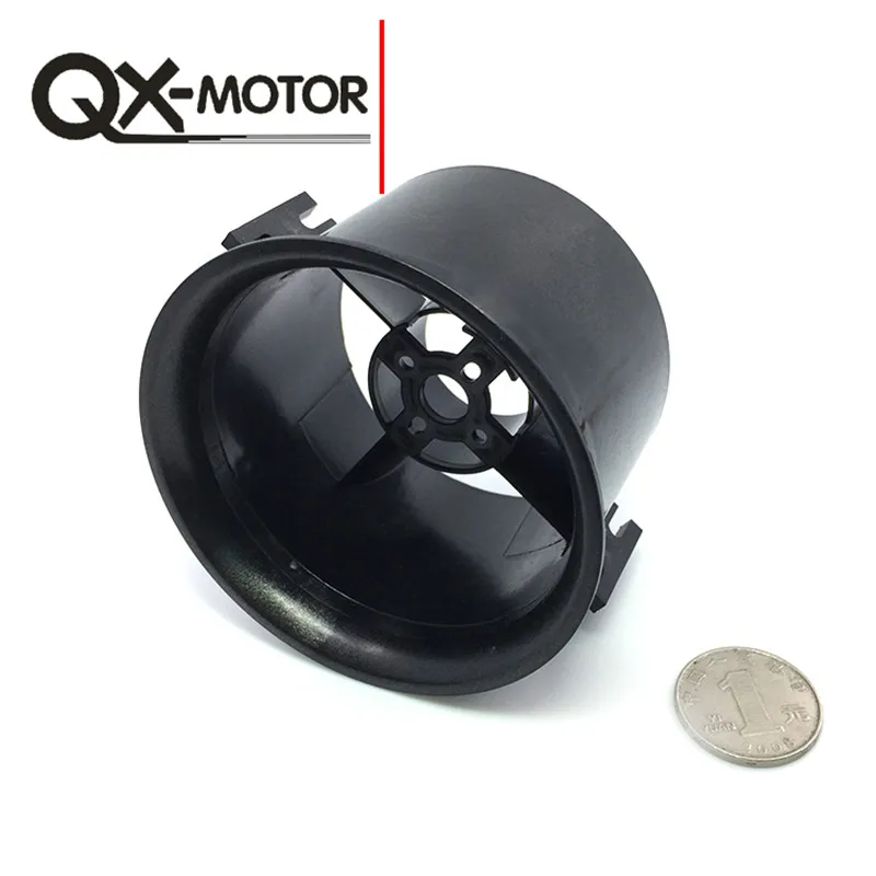 QX-MOTOR 공장 아울렛 EDF 키트, 6 블레이드 덕트 팬 슈트, RC 비행기용, 70mm
