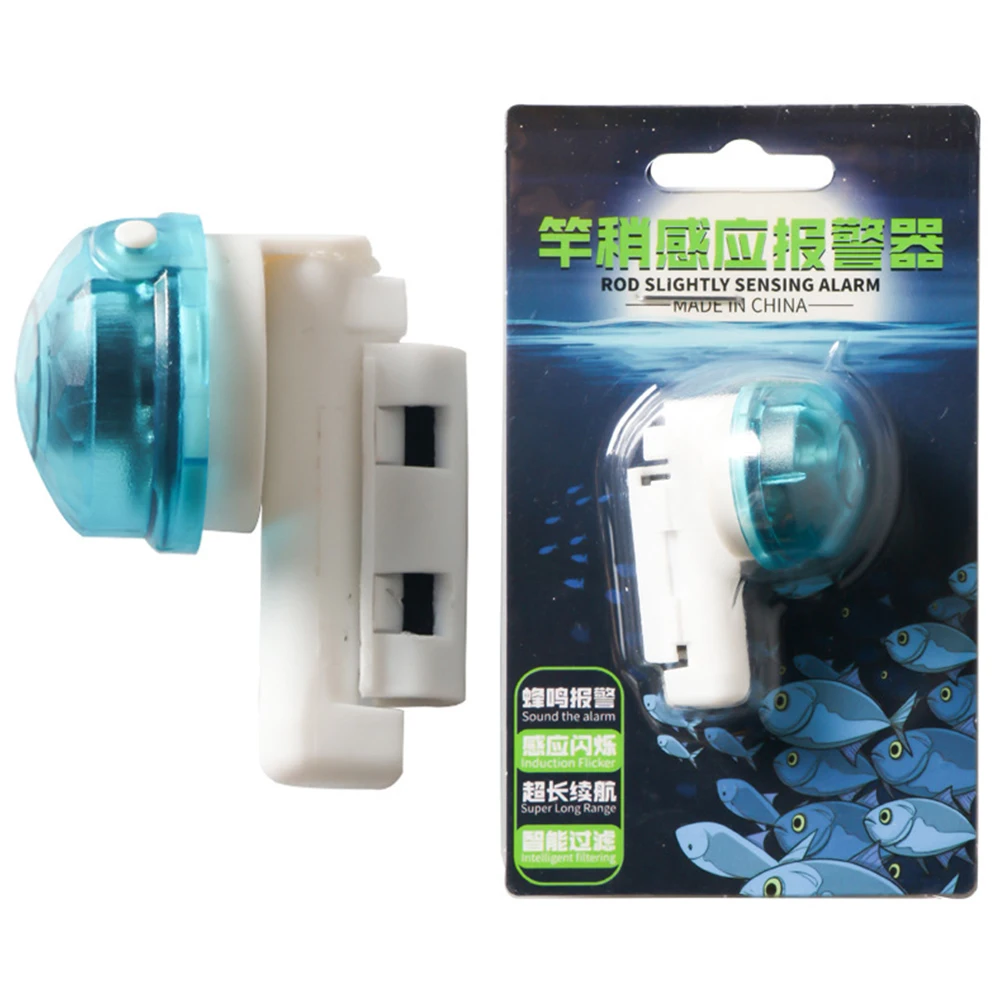Fishing Rod Pole Light Universal Fishing Rod Alarm Light Antiskid Fish Bite Alarms Light Induction Accessories for Night Fishing