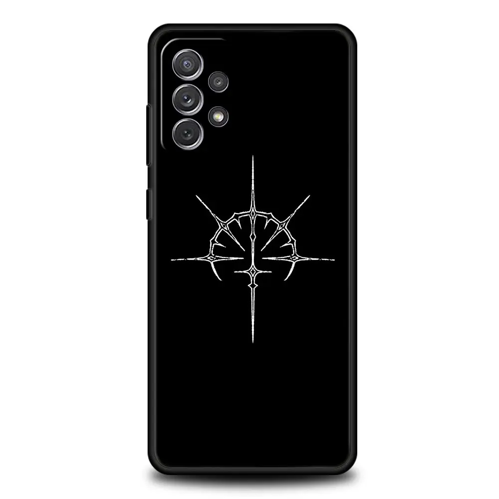 Cyber Sigil Cross Line Protective Phone Case Cover