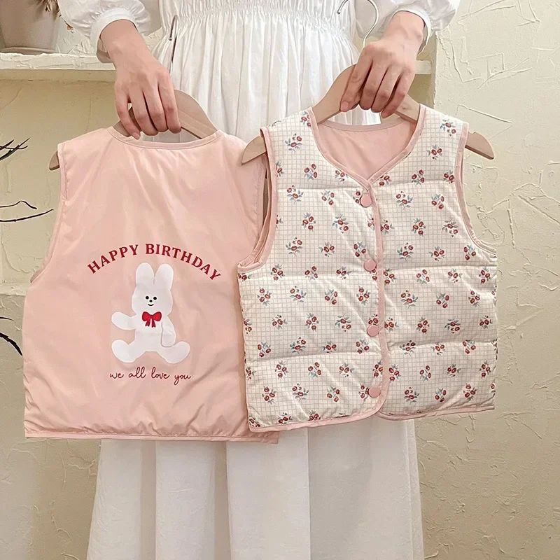 Chaleco De Invierno Para Niños - Cuello Alto Sin Mangas, Ideal Para Capas Con Vaqueros, Otoño E Invierno