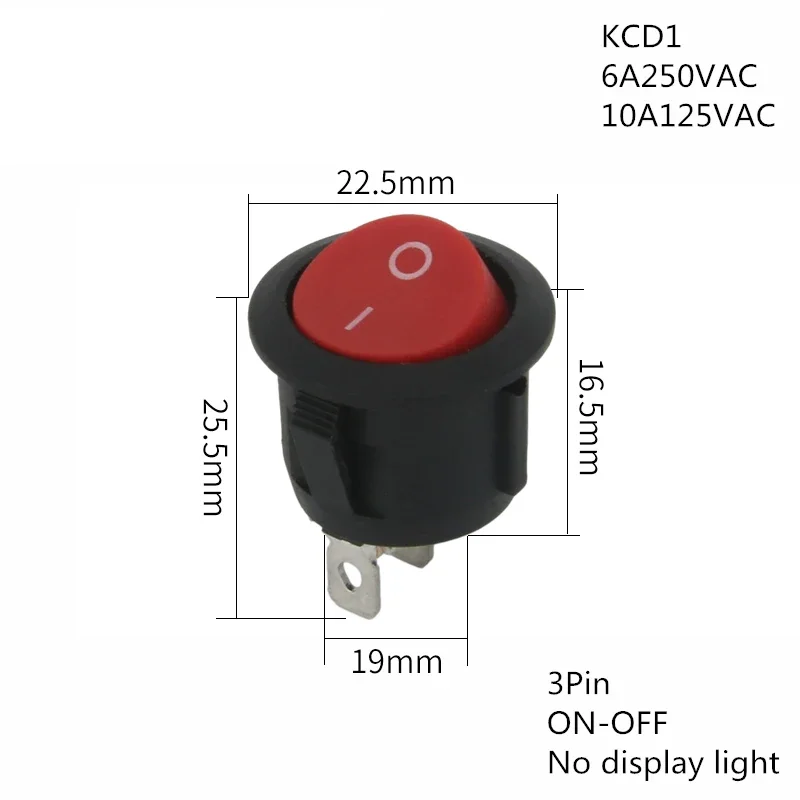 ตัวเลือกสินค้า สวิตช์ไฟ LED ปุ่มกด 2 ปุ่ม สำหรับรถยนต์ 12V/24V