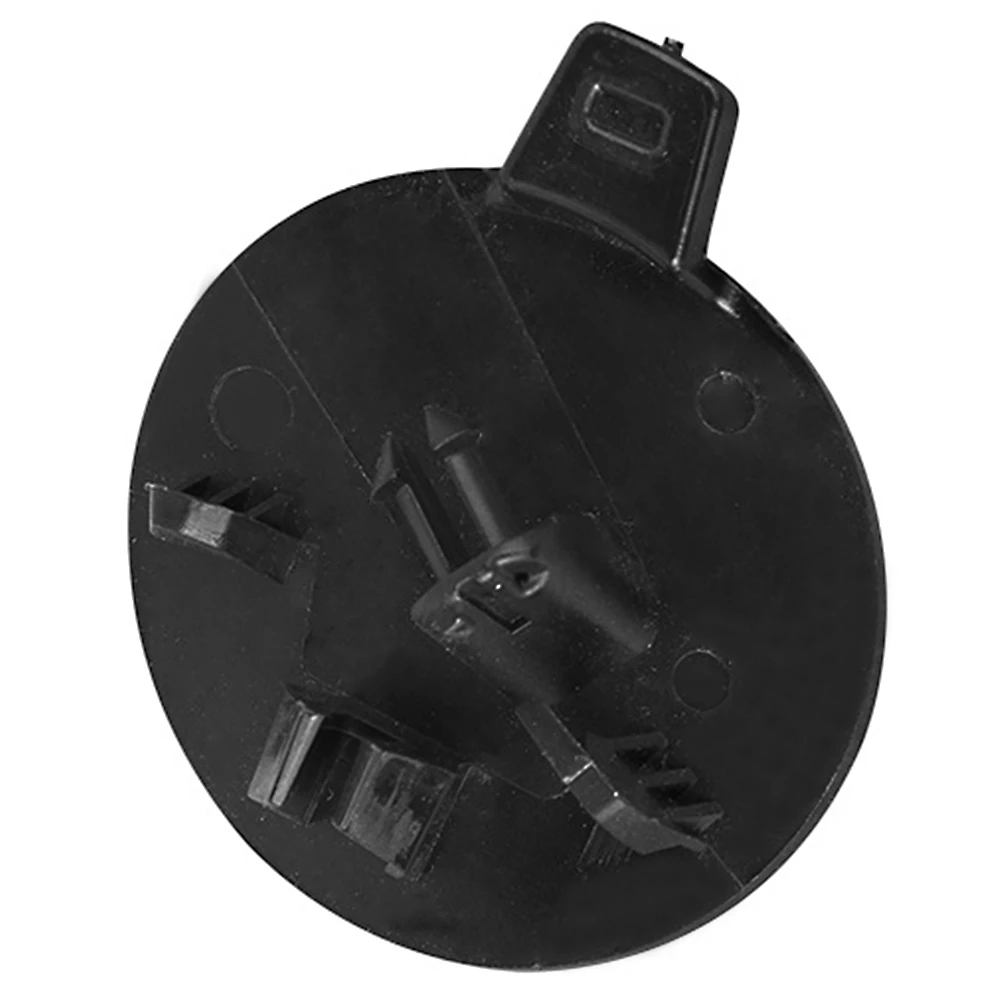 Tesla Model 3 Front Bumper Tow Hook Cover - Left Driver Side, Pure Black, Fits 2017-2019 Models - View #5