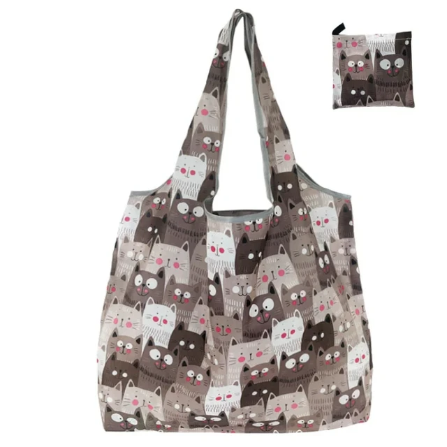 Sacs de courses réutilisables pliables de grande taille pour femmes, sacs fourre-tout robustes, sacs d'épicerie en tissu lavables, sacs écologiques 1