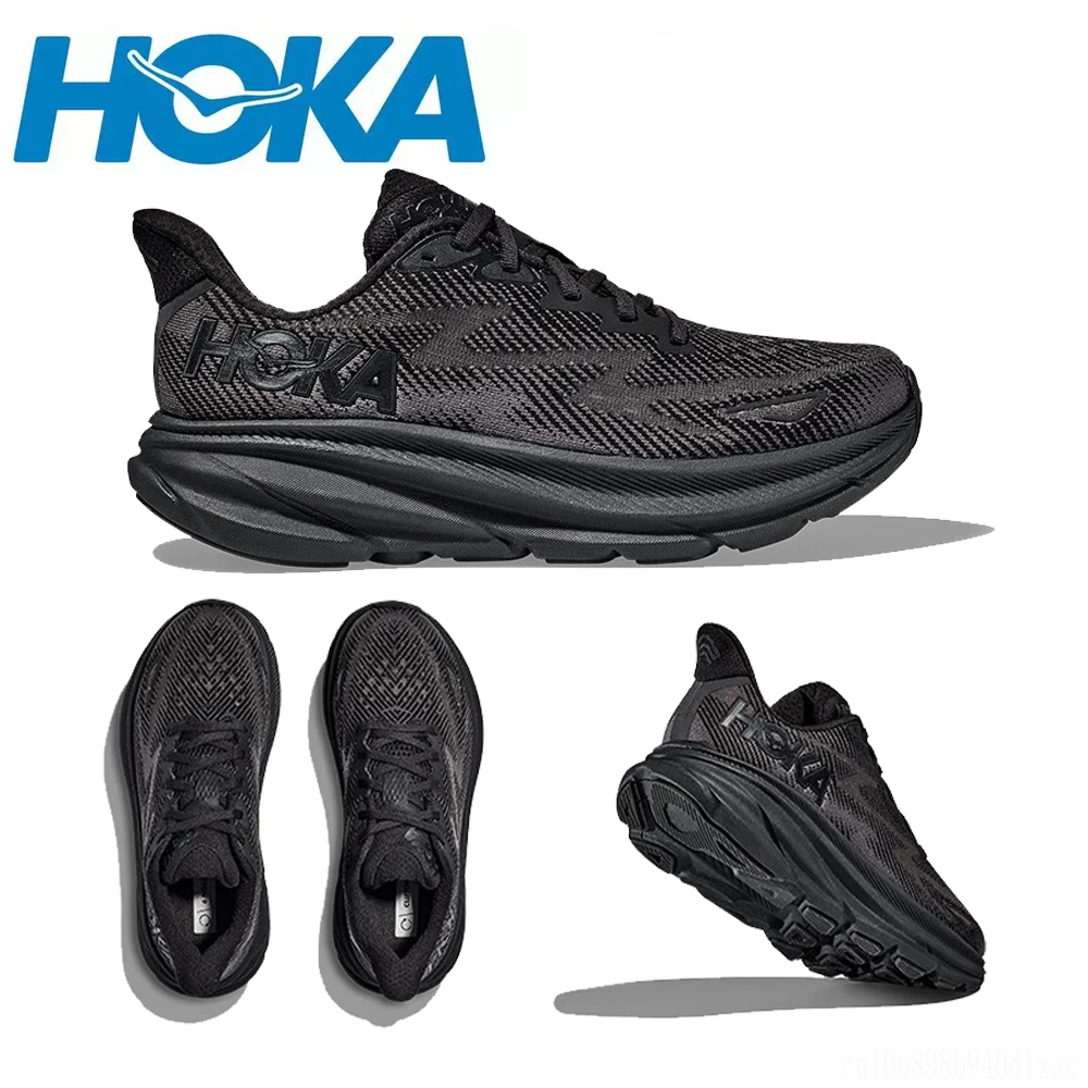 New Hoka Clifton 9 Running Shoes Mens and Women's Lightweight Cushioning Marathon Absorption Breathable Highway Trainer Sneakers 2