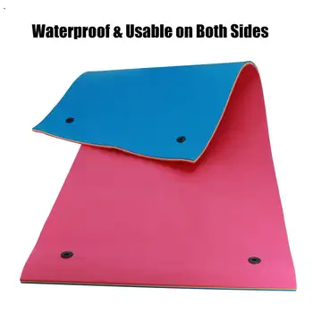 390CM*146CM Floating Pad Summer New Large Outdoor Tear-Resistant XPE Foam Swimming Pool Water Blanket Float Mat Bed 5