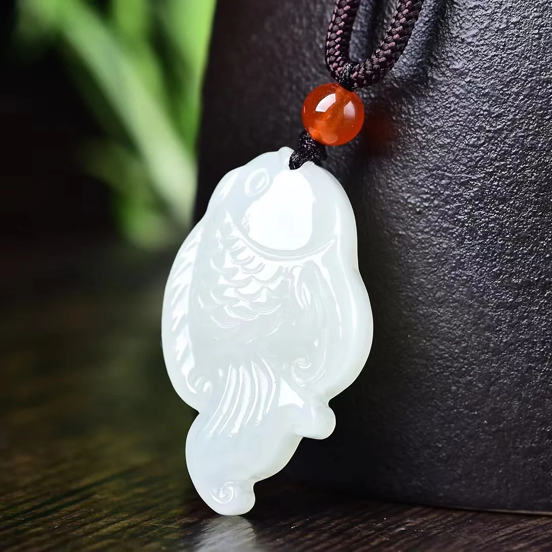 

Изысканное Ювелирное Украшение Hetian Jade с благоприятным дизайном, маленькая фотография 3218 #