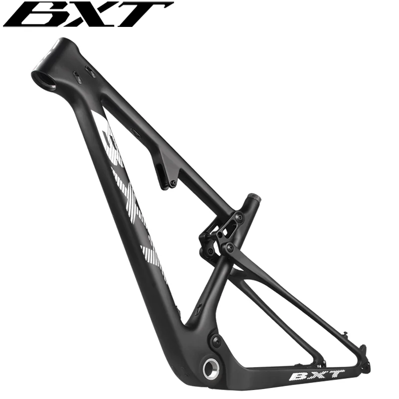 BXT 29er Carbon MTB Frame Full Suspension Bike MTB Frame Max Tire Size 2.3&rdquo;/2.35&rdquo; Boost Carbon Suspension Bike Parts bicycle parts bicycle frame