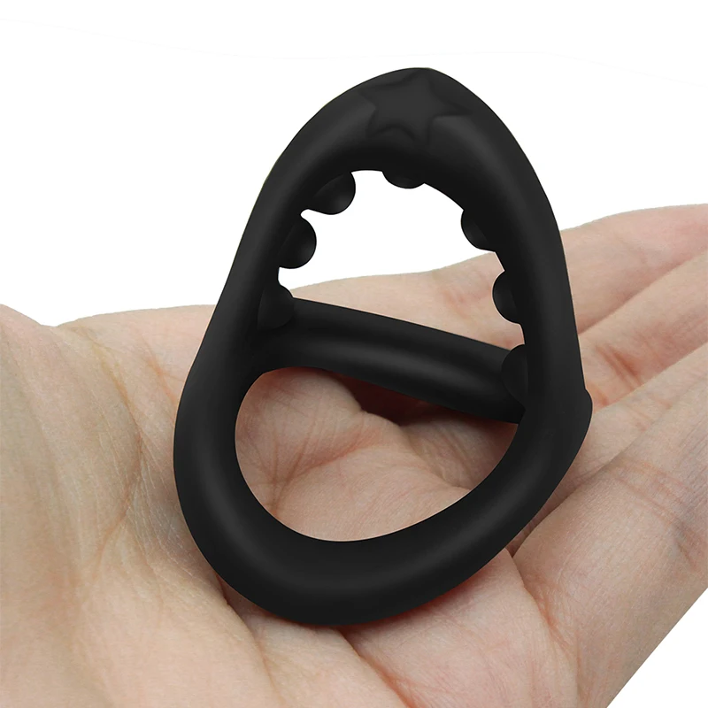 Silicone Penis Ring Semen Lock Delay Ejaculation Chastity Cage Erotic Urethral Lock Cock Sex Toys For Men Couples Adult Sex Shop