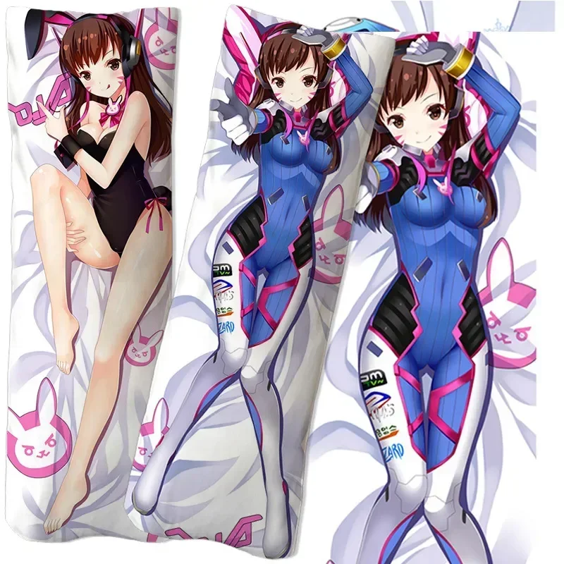 Description Picture 6 of itemGame Overwatch figure Equal body hug body pillow pillowcase double-sided 3D printed bedding can be DIY two-dimensional sexy gift