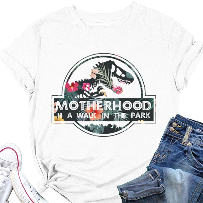 

Women's High Quality Street Shirt 95% cotton Ladies Plus-size S-XL Casual Ladies Top T-shirt