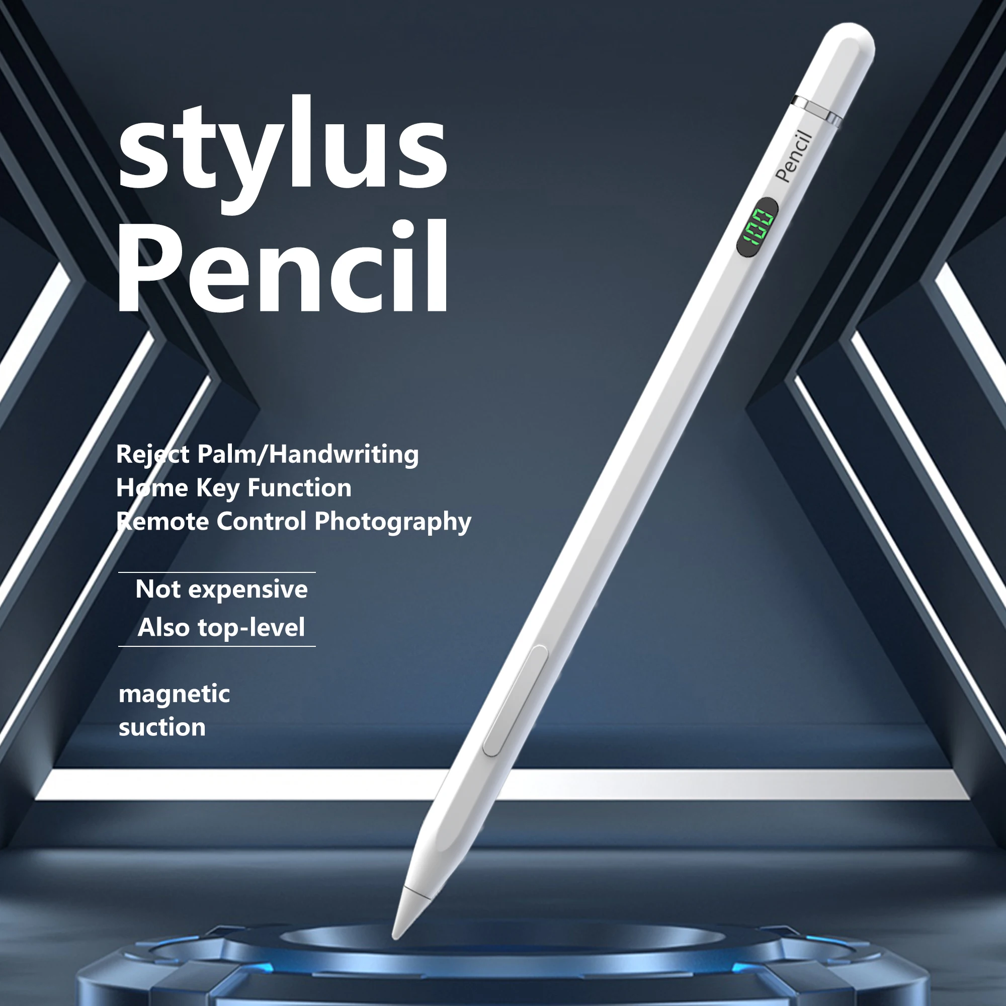 Stylus Pen for Apple Pencil 1 2 iPad 10th 9th 8th 7th 6th Air 5th 4th 3rd Generation Pro 12.9 Mini 6 5 Palm Rejection Power