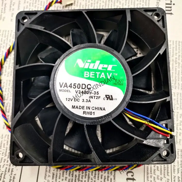 

Новый V34809-35 12038 12V 3.3A 12 комплект для сборки охлаждающего вентилятора