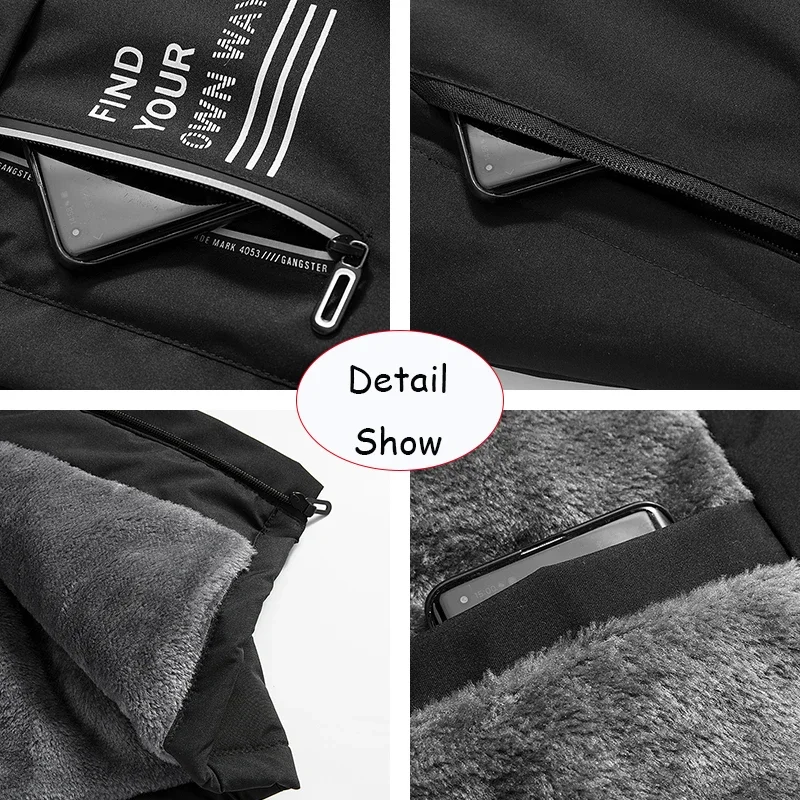 2025 جديد ربيع الرجال في الهواء الطلق مقنعين مصدات...