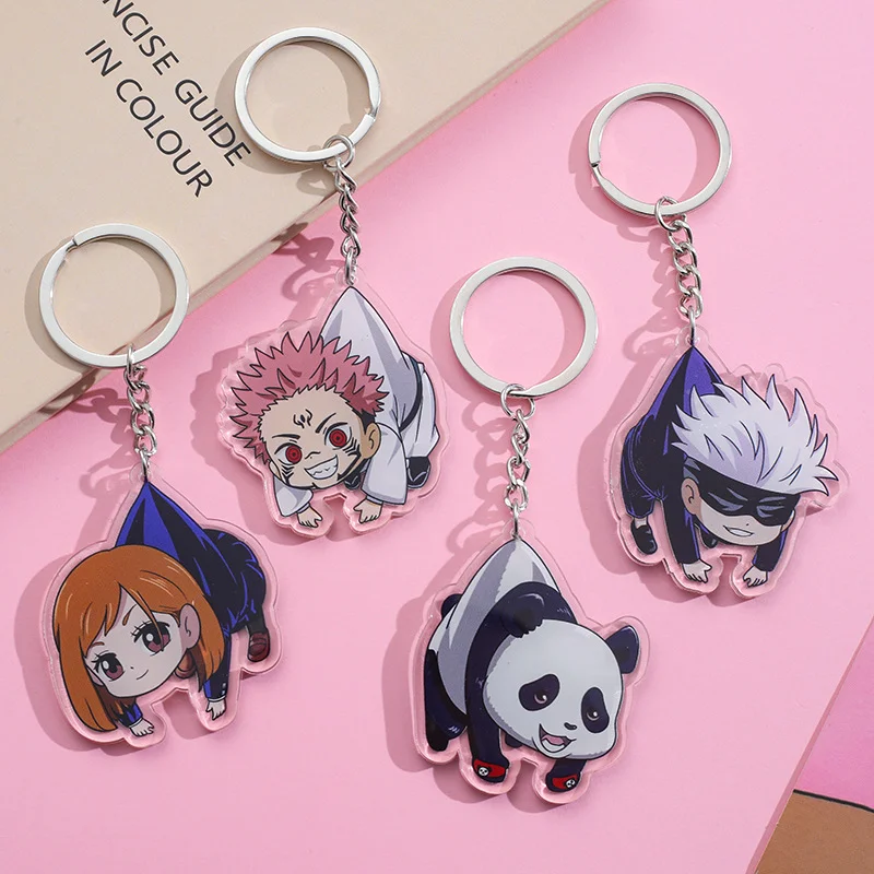 Enchantment Keychain Animation Cartoon Cute Acrylic Pendant Backpack Bag Ornaments Gifts. Decoration Chambre Bebe