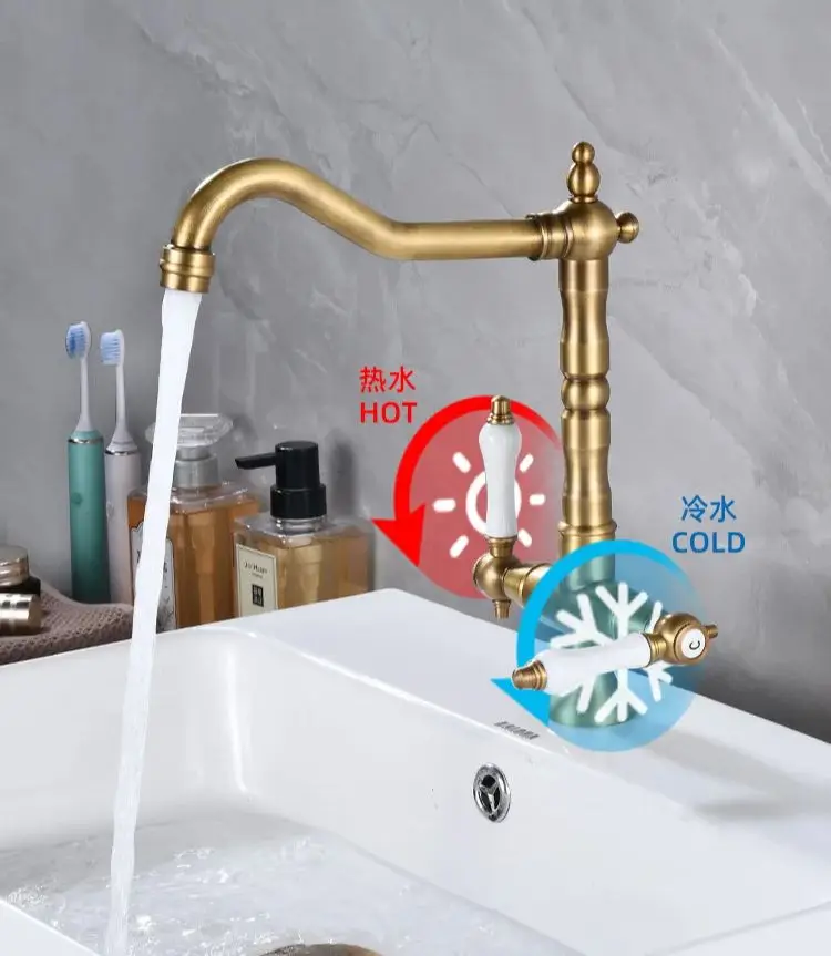 Матовый золотой коммерческий смеситель, настенный смеситель для ...