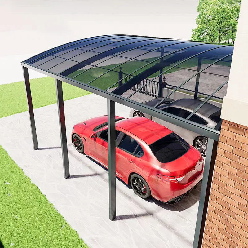 Outdoor Villa Pergola Sunshade Shelter Canopy Tent Carport Gazebos Polycarbonate Metal Garage Modern Awning Aluminium Alloy Car sunshade tent aluminium pergola window awning