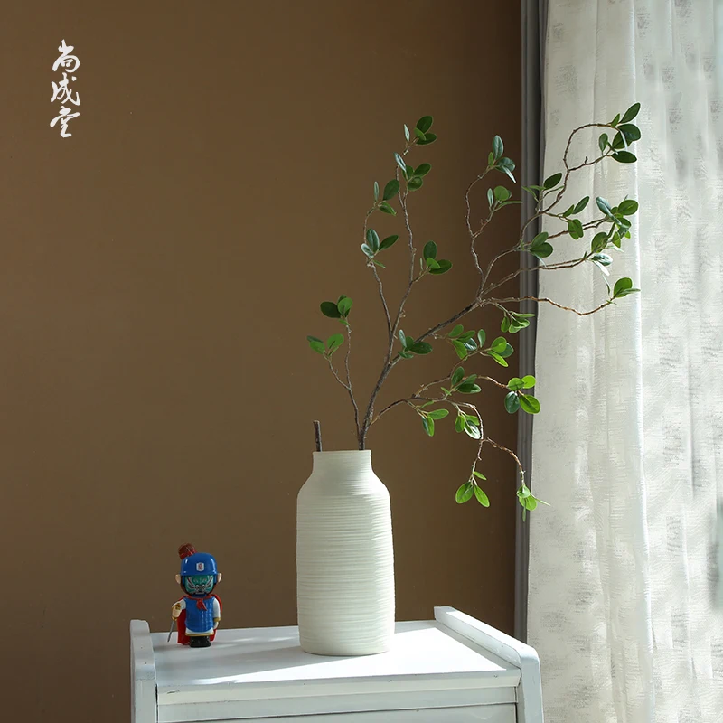 

vase Shang Chengtang simulation Ma Zui-mu home modern simple flower arranging device flowers Ji Ji wind Japanese ornaments.