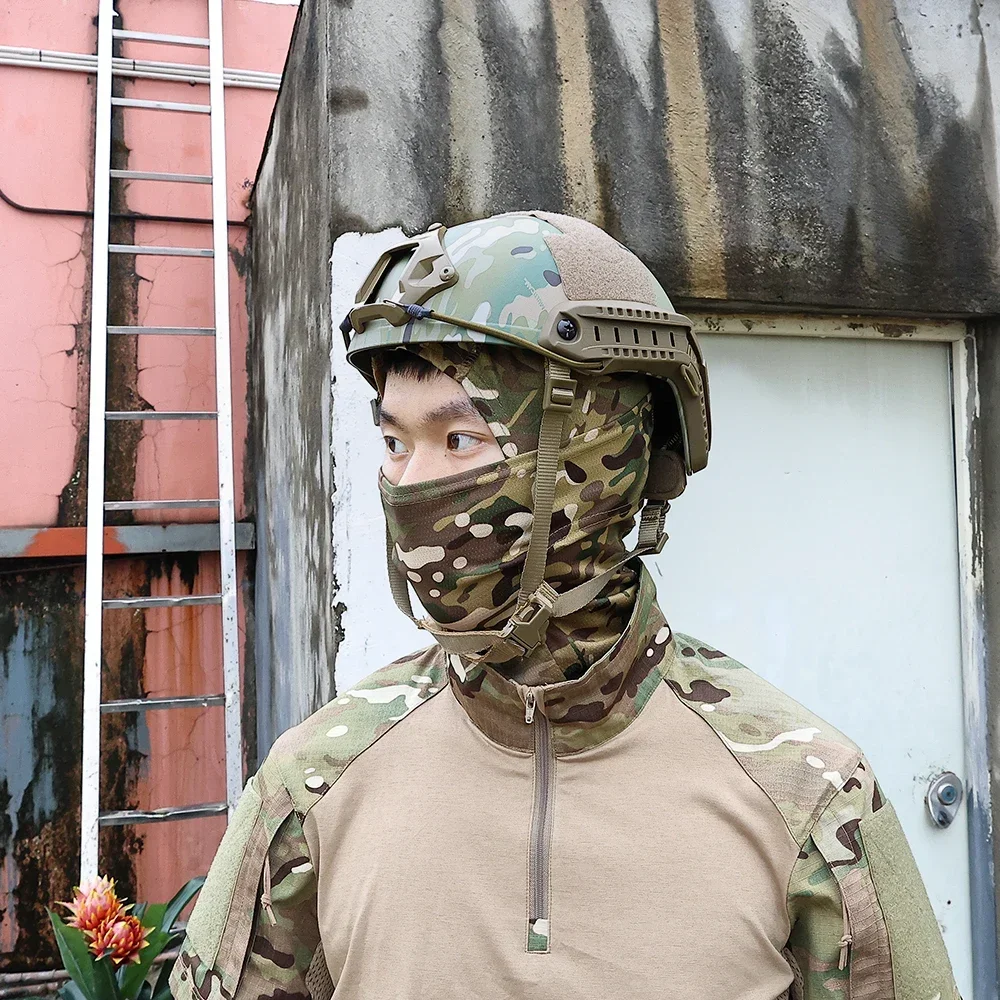 SINAIRSOFT Tactical FAST Helmet Airsoft MH Camouflage Tactical Helmets ABS Sport Outdoor Helmet