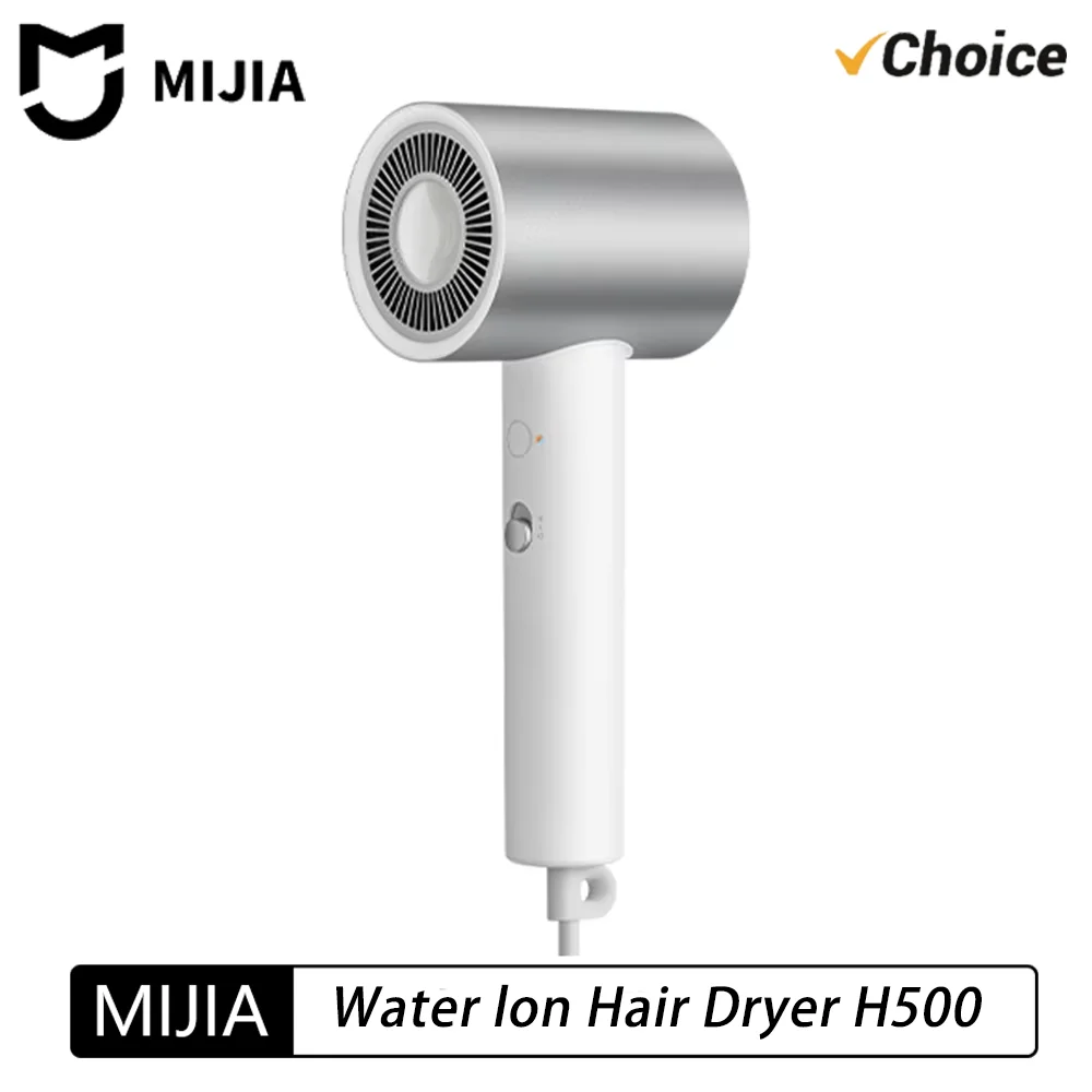 Nouveau sèche-cheveux ionique à eau MIJIA H500, sèche-cheveux professionnel, souffleur ionique négatif, sèche-cheveux électrique, diffuseur, séchage rapide des cheveux 1 Nouveau sèche-cheveux ionique à eau MIJIA H500, sèche-cheveux professionnel, souffleur ionique négatif, sèche-cheveux électrique, diffuseur, séchage rapide des cheveux 1