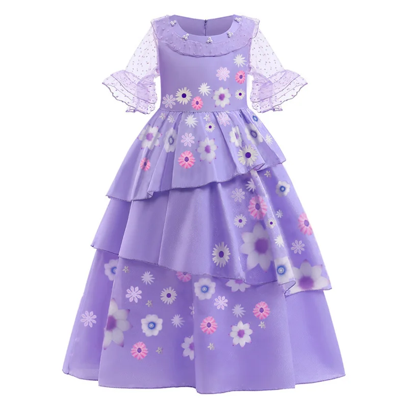 

Kids Wedding Lace Dresses Evening Formal Princess Dress Children Clothing
