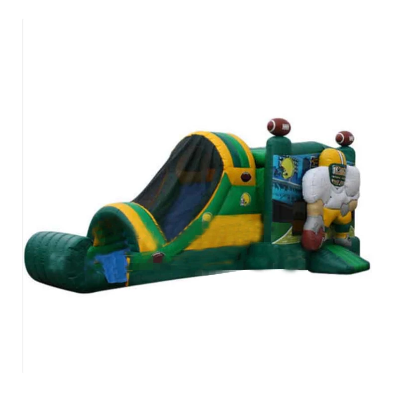 Kids Inflatable Game Jumping Bouncy Combo PVC Trampoline with Slide commercial grade white or pink bounce jumping castle inflatable bouncy house with ball pit for kids for wedding and parties