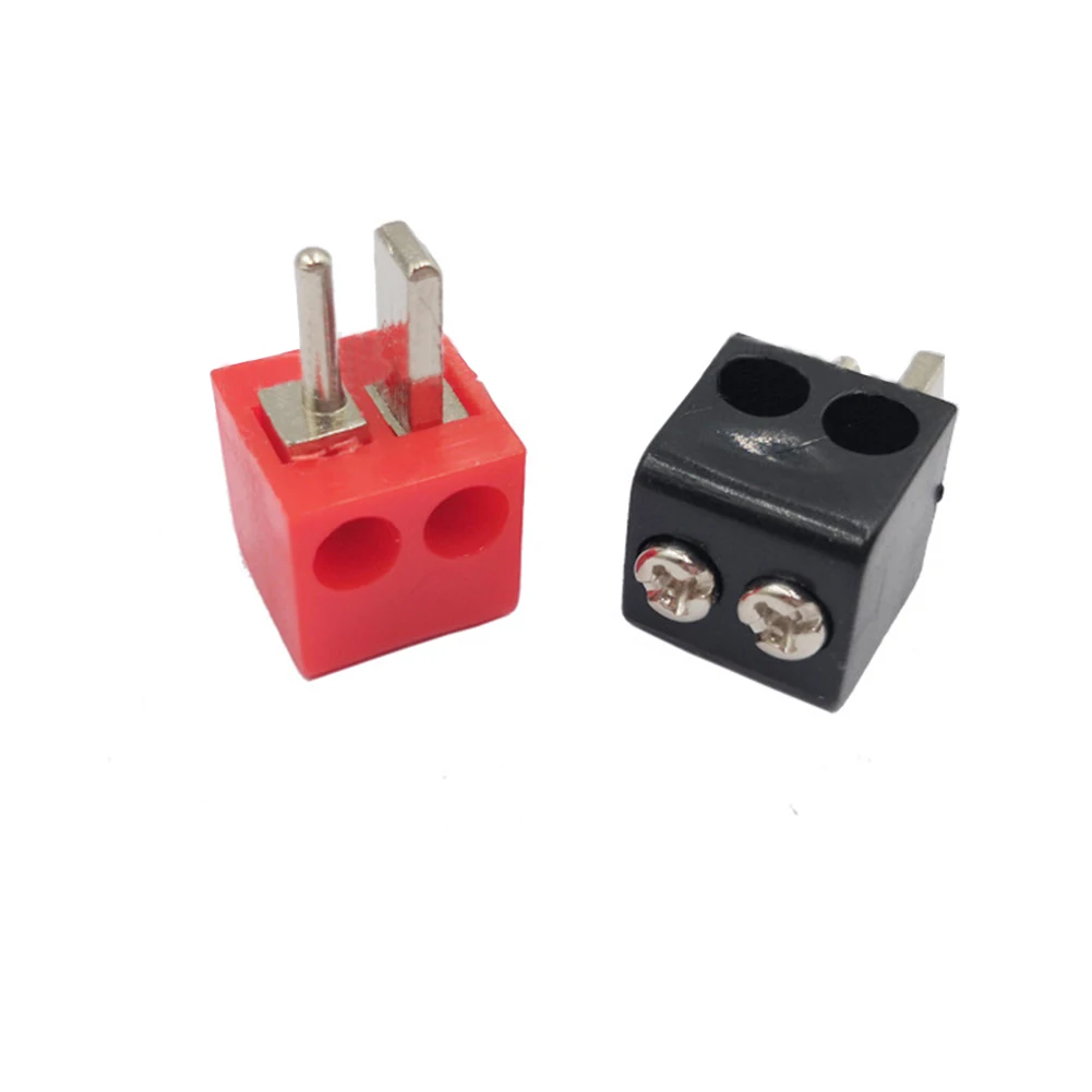 Brand New Electrical Equipment Plug Connector Wire Connectors Red & Black Screw Connections DIN Hi-Fi Speaker Plug Set