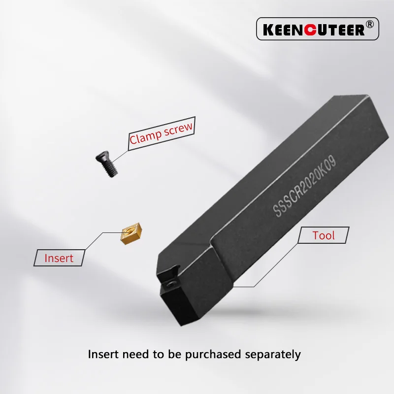 SSSCR1212 SSSCR1616 SSSCR2020 SSSCR2525 SSSCR3232 외부 선삭 공구 SSSCR SSSCL 커터 바 CNC 선반 바 터닝 홀더