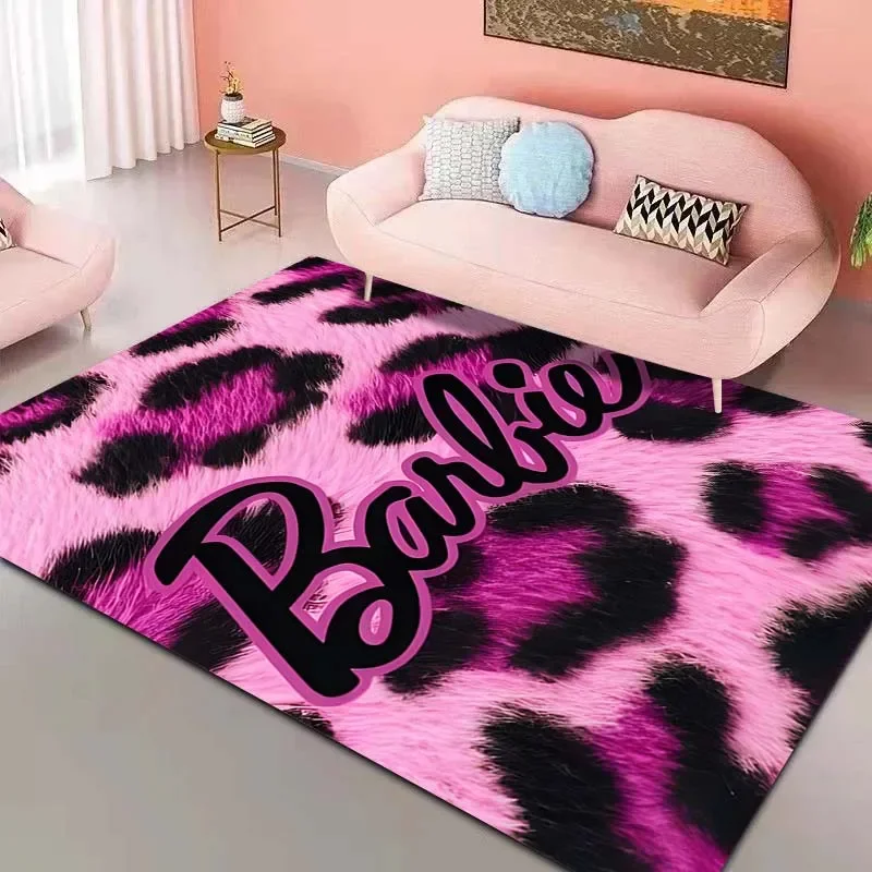 17 Styles Barbie Pink Rug Carpet for Living Room Girls Bedroom Kid's Room Home Decor Area Rug Non-slip Mat Sofa Mat Pink Decor floor mat,plush rug,decorative carpet,non slip carpet,kids carpet