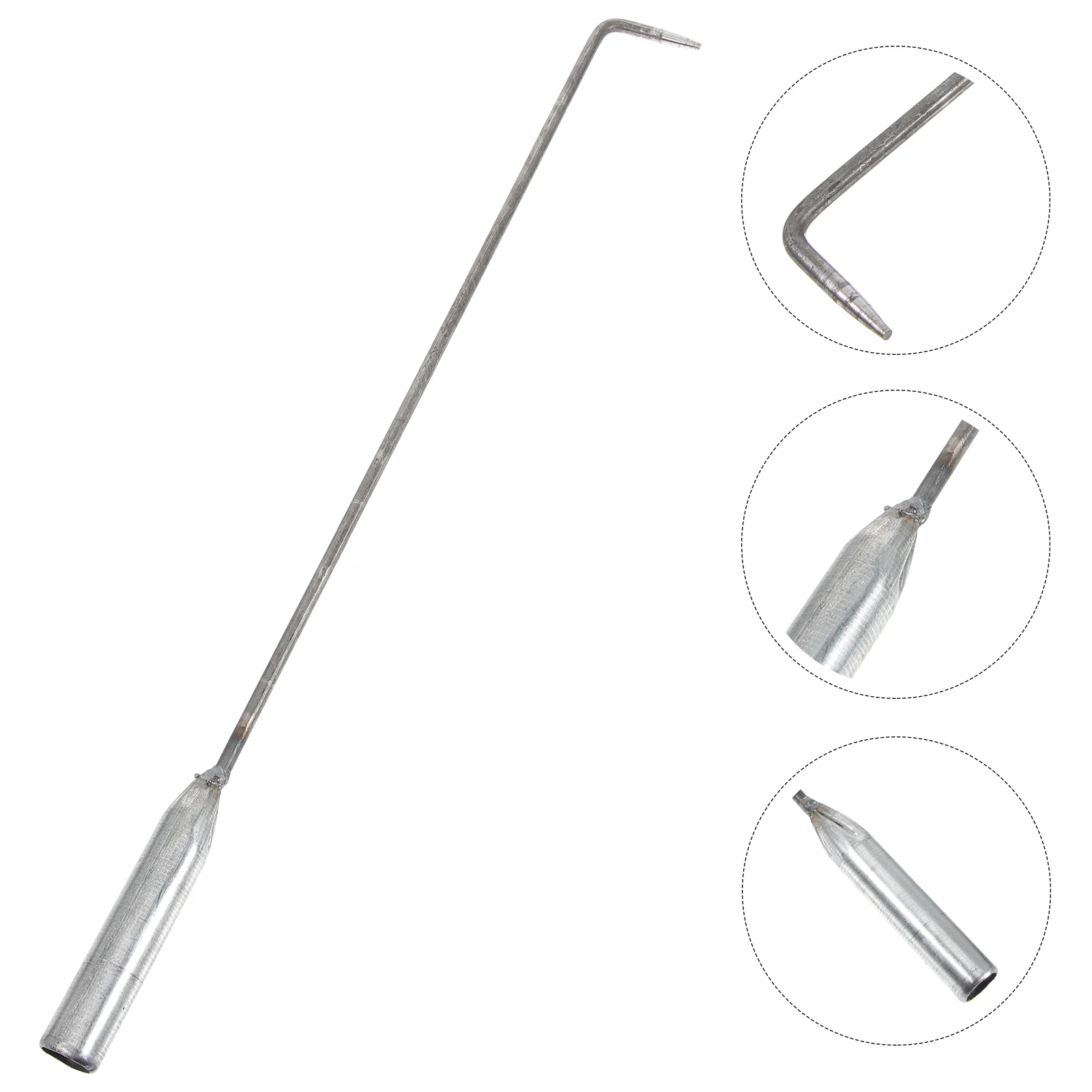 

Metal Fire Poker Outdoor Indoor Fire Pit Poker Fireplace Fire Pit Tool Indoor Fire Stoker Campfire Camping Fire Party Tools