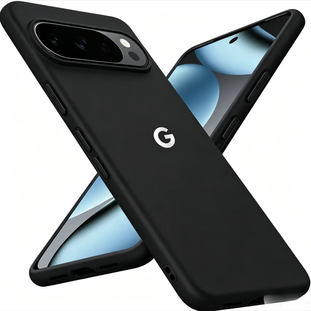 Premium Liquid Silicone Protective Phone Case with Raised Lens Guard and Anti-Drop Design