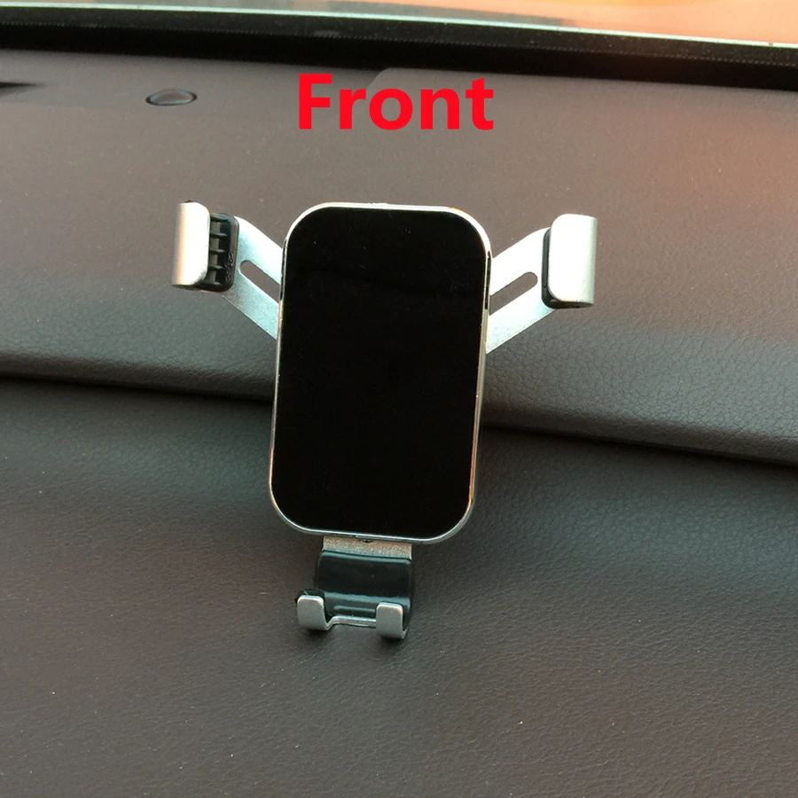 Universal Car Phone Holder Suction Base Gravity Phone Mount Automatic Locking Stand in Car Retractable Phone Holder For iPhone mobile phone stand for desk