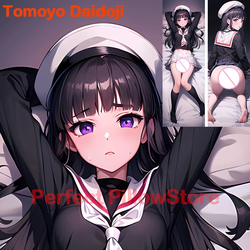 

Dakimakura anime дакимакура Подушка Dakimakura с двусторонним принтом в стиле аниме Tomoyo Daidoji Cardcaptor Sakura в натуральную величину, наволочка для взрослых