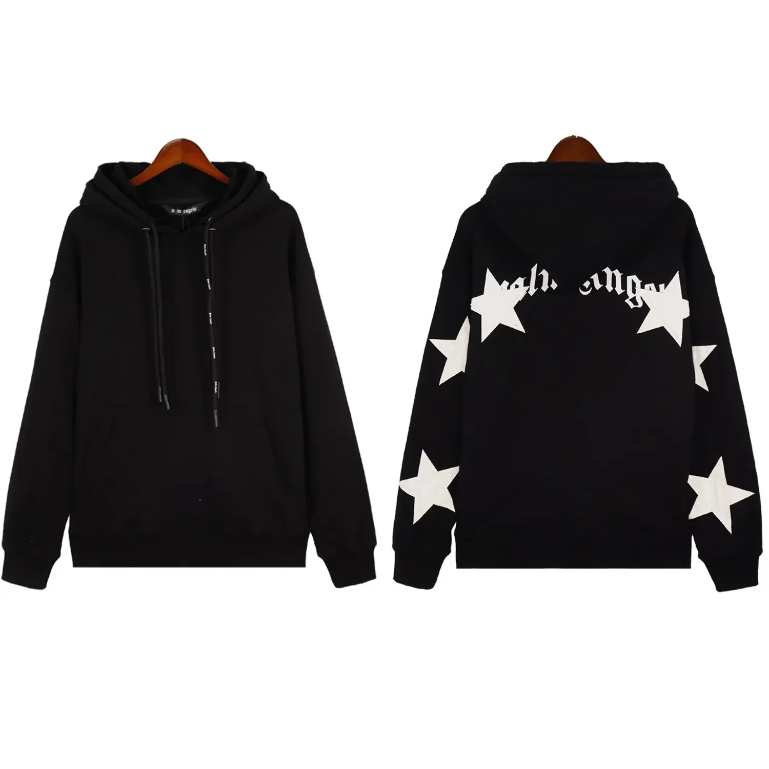

Angel Stars casual print High street hoodie