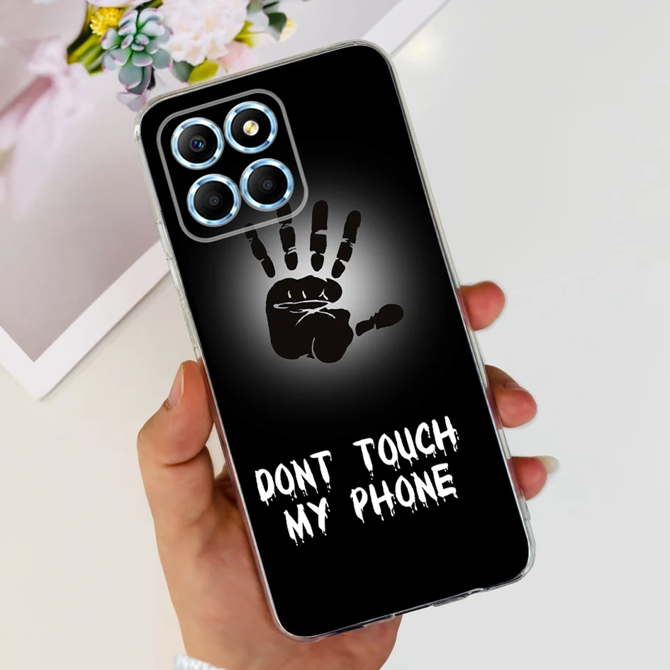 Fashion Butterfly Flower Soft Silicone Shockproof Phone Case Cover