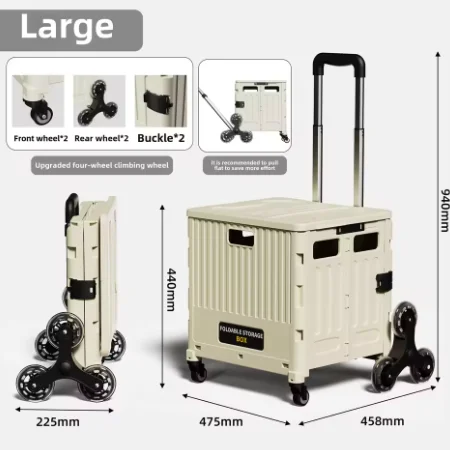 عربة بقالة منزلية متعددة الوظائف الأكثر مبيعًا، عر...